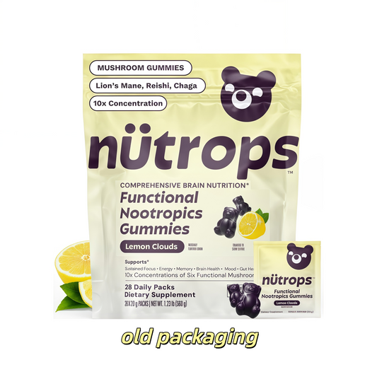 Gruins Nutrops Lions Mane Mushroom Gummies